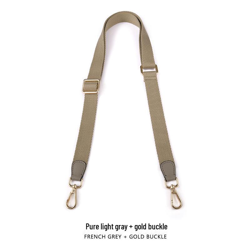 MHS-F-37 2,5CM Jednobarevný Nastavitelný Plátěný Popruh Přes Tělo/Přes Rameno Náhradní