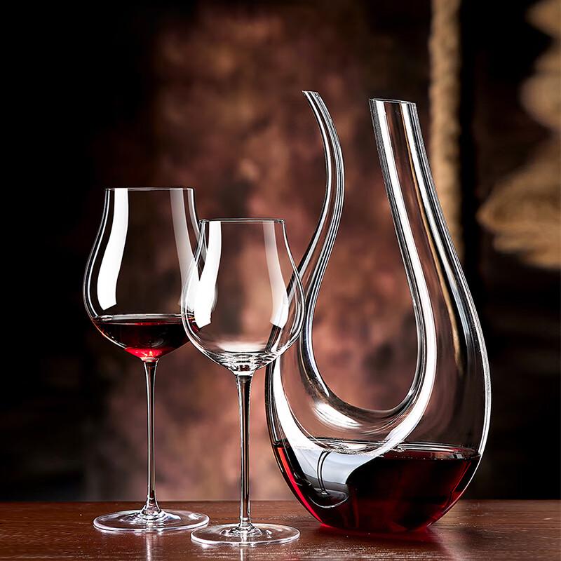 Europäische Kristall Schwan Rotwein Dekantierkaraffe 1500ml