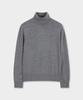 BROOKS BROTHERS [Women'S] Wool Solid Turtleneck (Grey) (Bbwuwbg405)