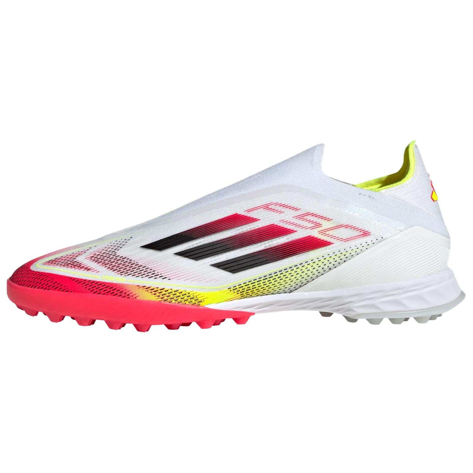 

Adidas F50 Pro Comfortable TF (Rubber Studs) PU Non-Slip Durable Soccer Shoes Unisex Soccer Shoes White Red JP7204 42⅔