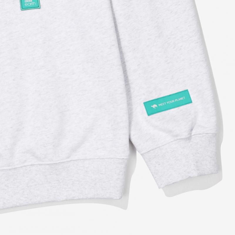 Bbc Earth Essential Half Zip  Gray  [23ss]