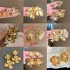 Exquisite and Shiny Earrings, Fashionable and Exaggerated, Atmospheric Earrings, Banquet Light Luxury and High-end Earrings