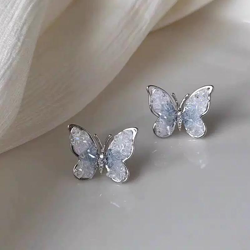 Серьги-пусеты  Мечта Алисы  Французский венок Жемчужная русалка - Уникальный, универсальный дизайн