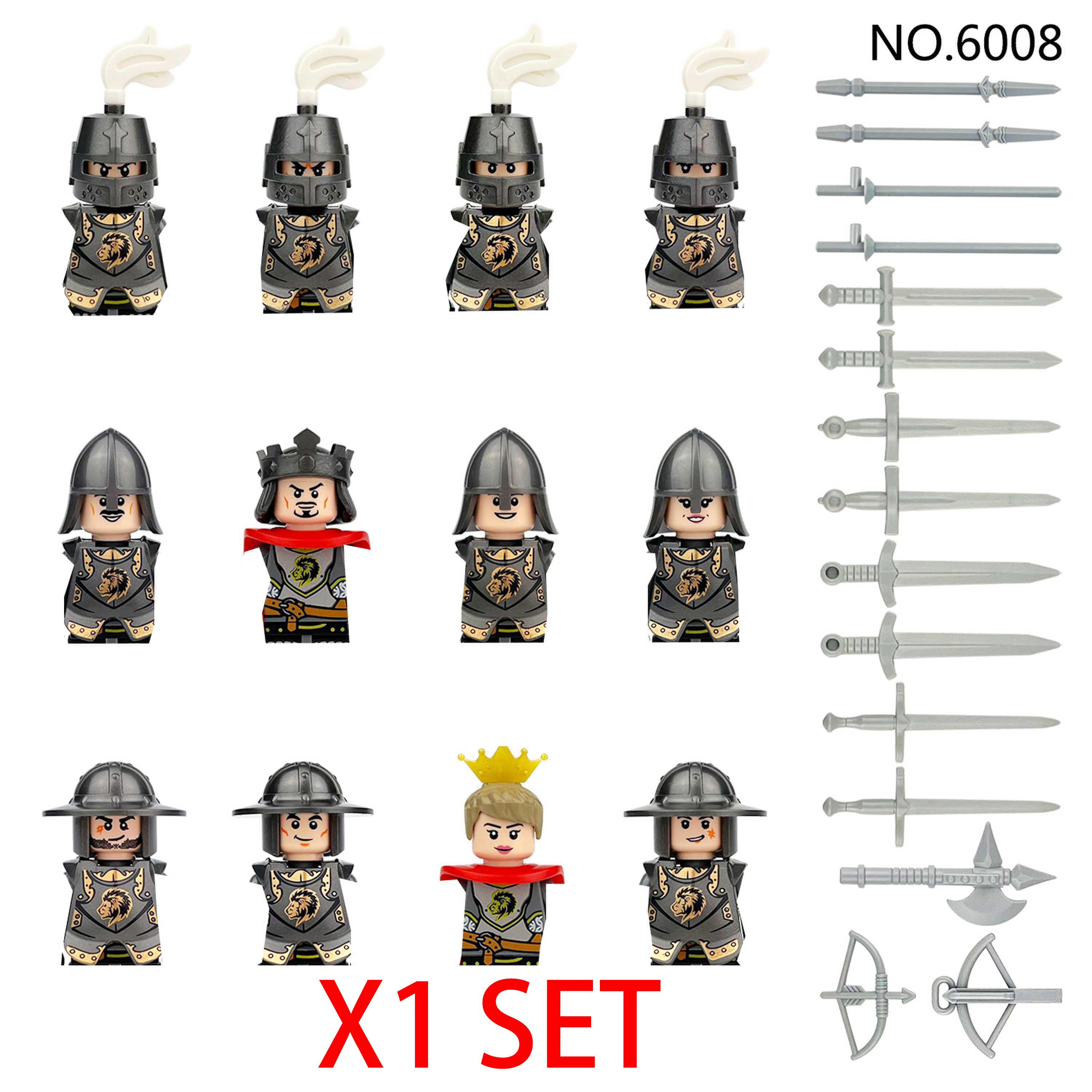 High-Quality Napoleonic High-Quality Medieval High-Quality Figure High-Quality Building High-Quality Blocks High-Quality Castle High-Quality Knight