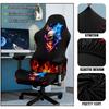 One-Piece Stretch Gaming Chair Cover Brilliant Green Light Chair Cover High Elasticity for Office Gaming Chairs Home Decoration