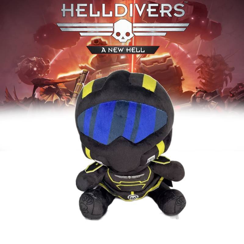 Helldivers 2 Plüschtier mit PP-Baumwollfüllung für Sammler und Gaming-Fans
