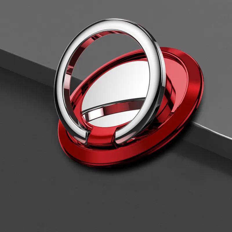 Uchwyt pierścieniowy na telefon komórkowy Stojak 360° Obrót Pierścień na palec Uchwyt Magnetyczny uchwyt samochodowy Naklejka na tył telefonu Podkładka Wspornik Ultra cienki