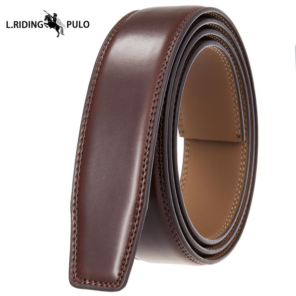 Buckle-free Men's Automatic Men's Belt 3.5 Wide Automatic Belt Commuter Belt Can Be DIY