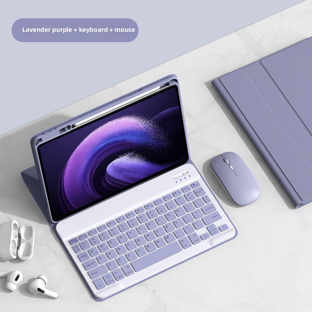 Xiaomi Pad 6 5 Pro Bluetooth Keyboard Case 11 Inch Magnetic Cover with Redmi Tablet 6s Pro 12.4 Leather Stand