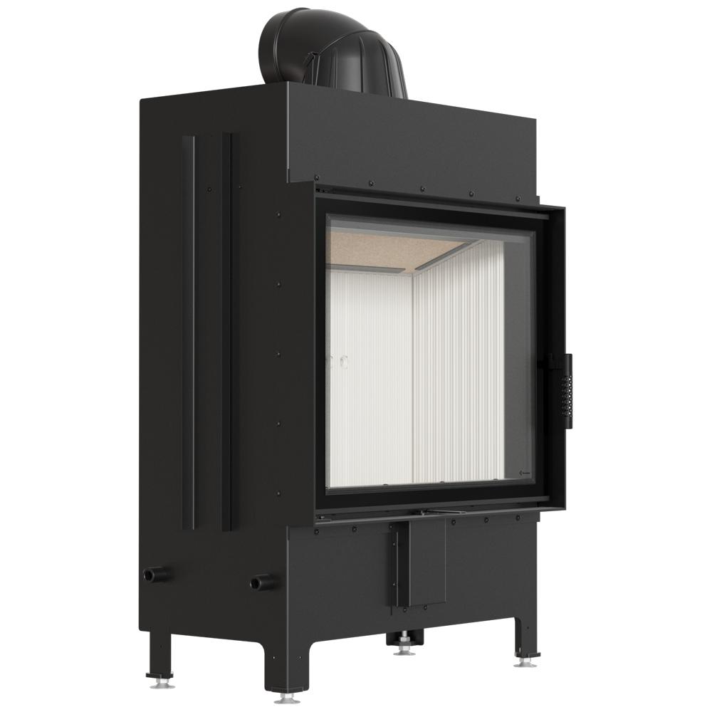 Steel Fireplace KRATKI LUCY 15 kW Ø 200