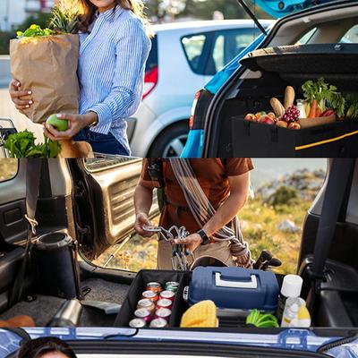 Auto Trunk Organizer Faltbare Geschenke Oxford Tuch Verstauen Aufräumen Multi Fach