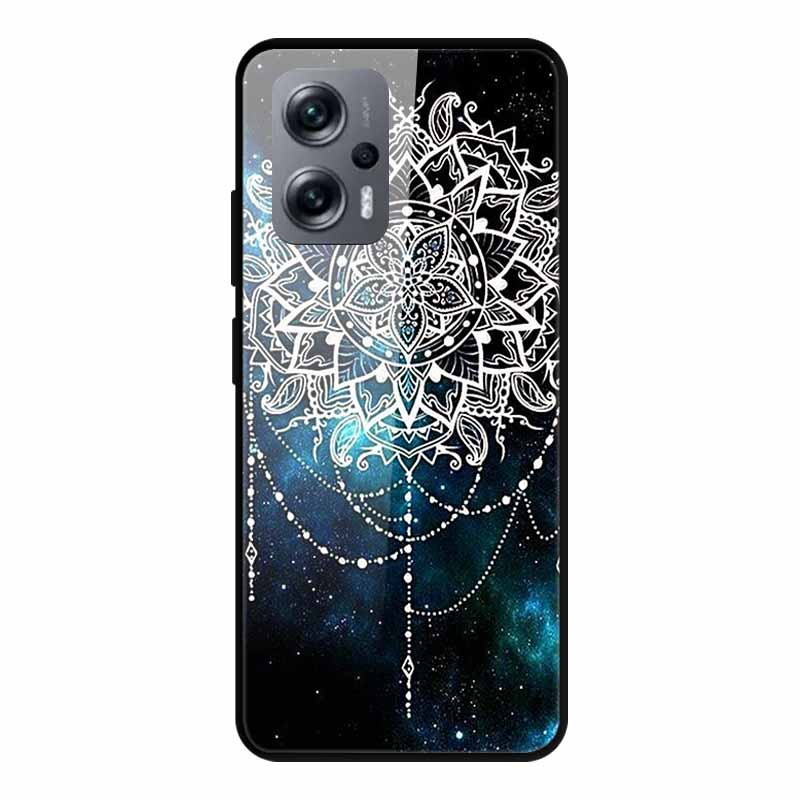 For Poco X4 GT Case Shockproof Tempered Glass Hard Back Cover For Xiaomi Poco X4 GT 5G Soft Bumper Coque PocoX4 GT X4GT Case