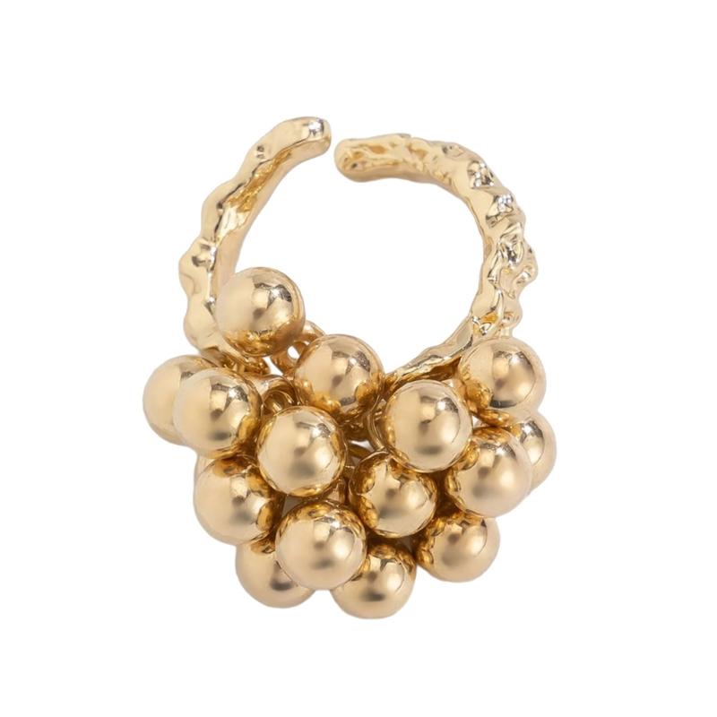 

Multipurpose Adjustable Five Petal Flower Rings Decoration for Trendy Women with Elegant Gold and Silver Finish