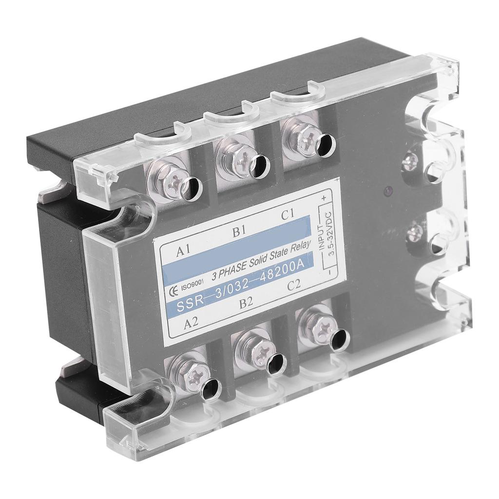 3‑Phase SSR  Control AC 480V 200A Solid State Relay Industrial Equipment SSR‑3 D48200 200A