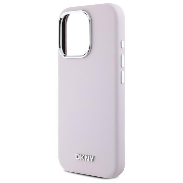 Dkny Dkhmp16Xsmchlp Iphone 16 Pro Max    6.9 Różowy/Pink Hardcase Liquid Silicone Small Metal Logo Magsafe