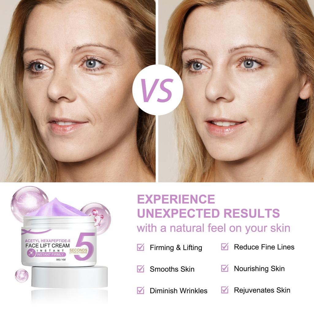 Instant Remove Wrinkles Face Paste Collagen Lifting Firming Skin Anti-Aging Fade Fine Lines Whitening Moisturizing Products Care