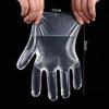 Clear Disposable Gloves Transparent Plastic Gloves Latex Free Food Prep Safe Gloves for Cooking Cleaning BBQ Kitchen Things