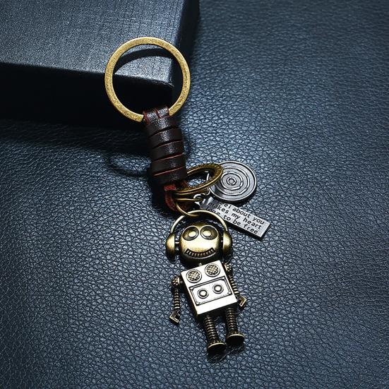 Pendant Keyring Exquisite Workmanship Robot Astronaut Vintage Style Personalized Retro Decor Key Pendant Key Decor