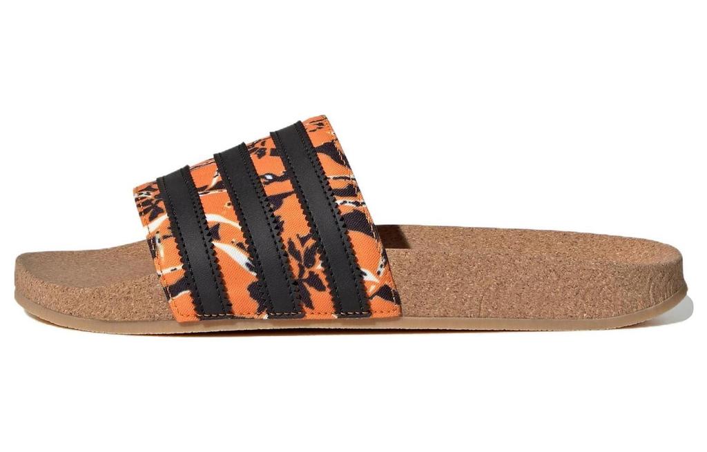 adidas Originals Adilette 'Bright Orange Core Black Gum' IE7750