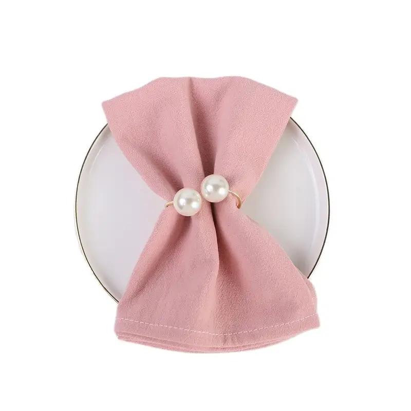20PC Christmas Green Red Cotton Cloth Napkins 30X45cm Dinner Washable Napkins With Hemmed Edges For Restaurant Wedding And Hotel
