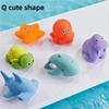 Baby Bath Toys Turtle Squirt Water Net Fishing Shark Children's Animal Squeeze Fun Floating Water Toys