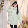 SNOWFLYING 2024 Women's Short Faux Fur Collar Down Jacket X301420726F
