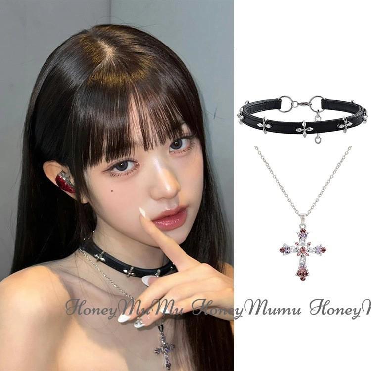 Chic Spicy Girl Leather Bell Choker Necklace – Unique Minority Design