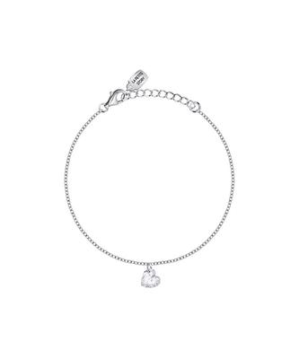 Silver Bracelet With Clear Zircons LPS05AWV54 For Women
