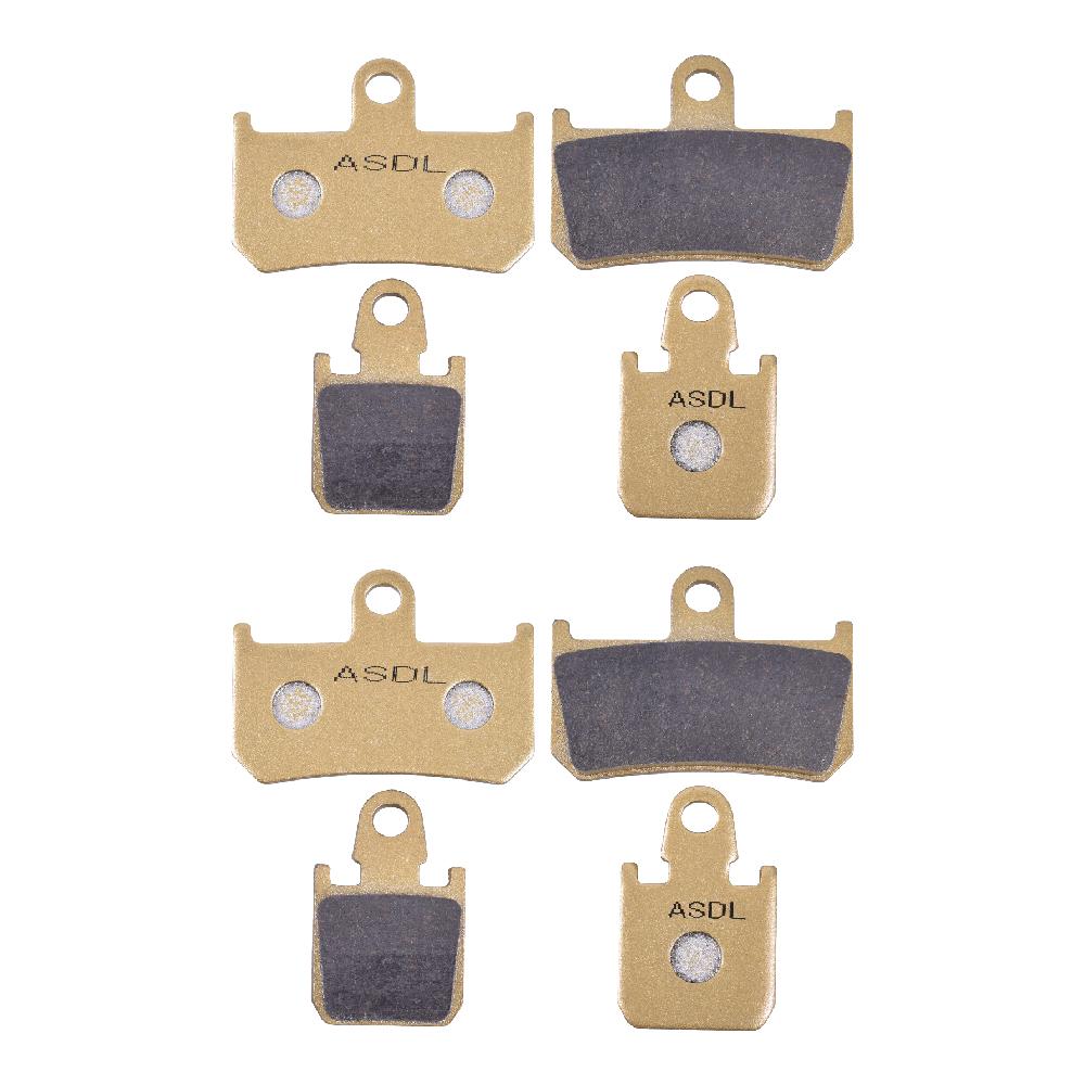 Motorcycle Front Rear Brake Pads for Yamaha YZFR1 YZF-R1 YZF R1 1000 2007- 2014 YZF1000 ABS