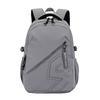Large capacity simple travel backpacks geometric print nylon waterproof school bag foy Teenage boy laptop backpack bookbag
