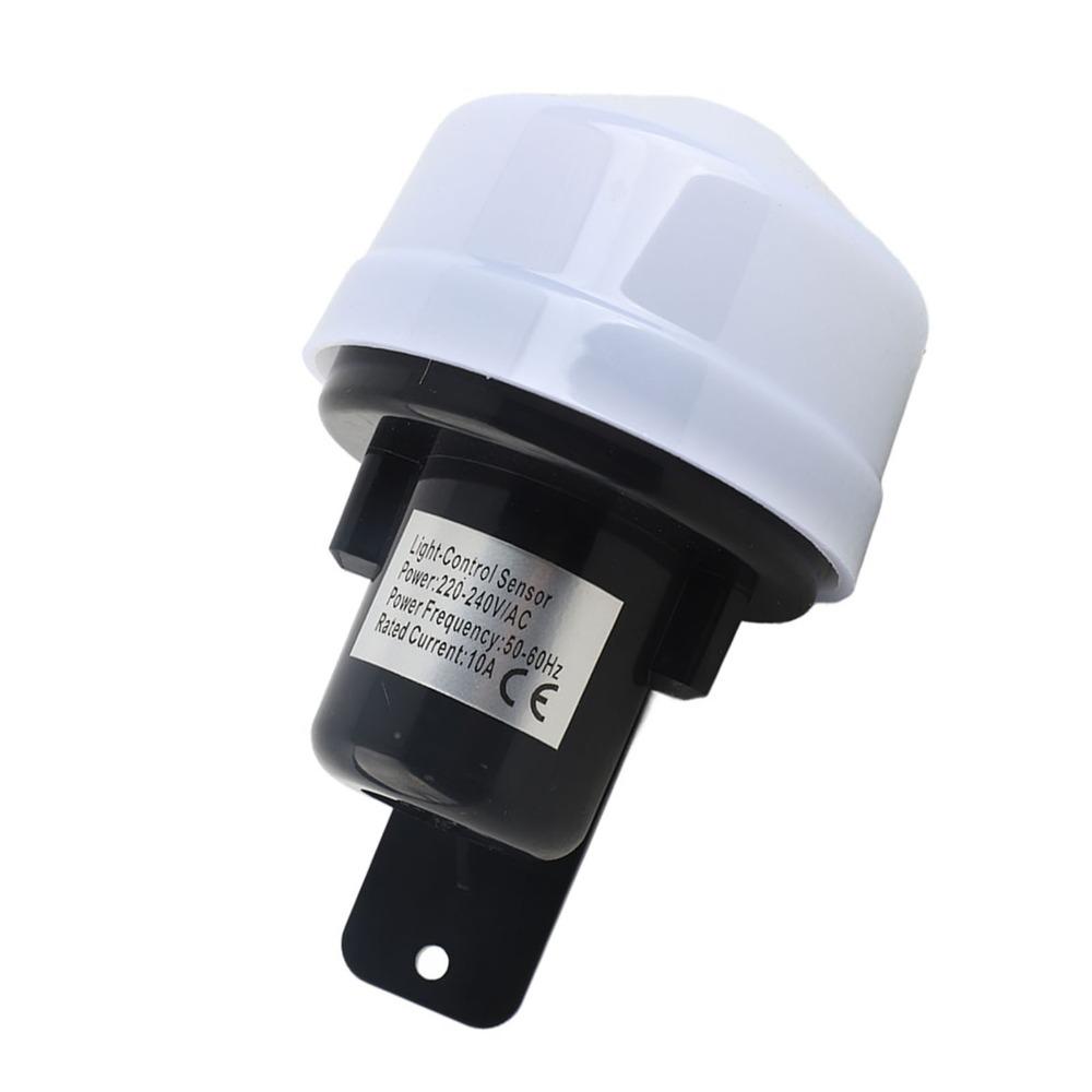 High Sensitive Photocell Light Switch Weatherproof Outdoor Lamp Switch Light Control Switch Garden