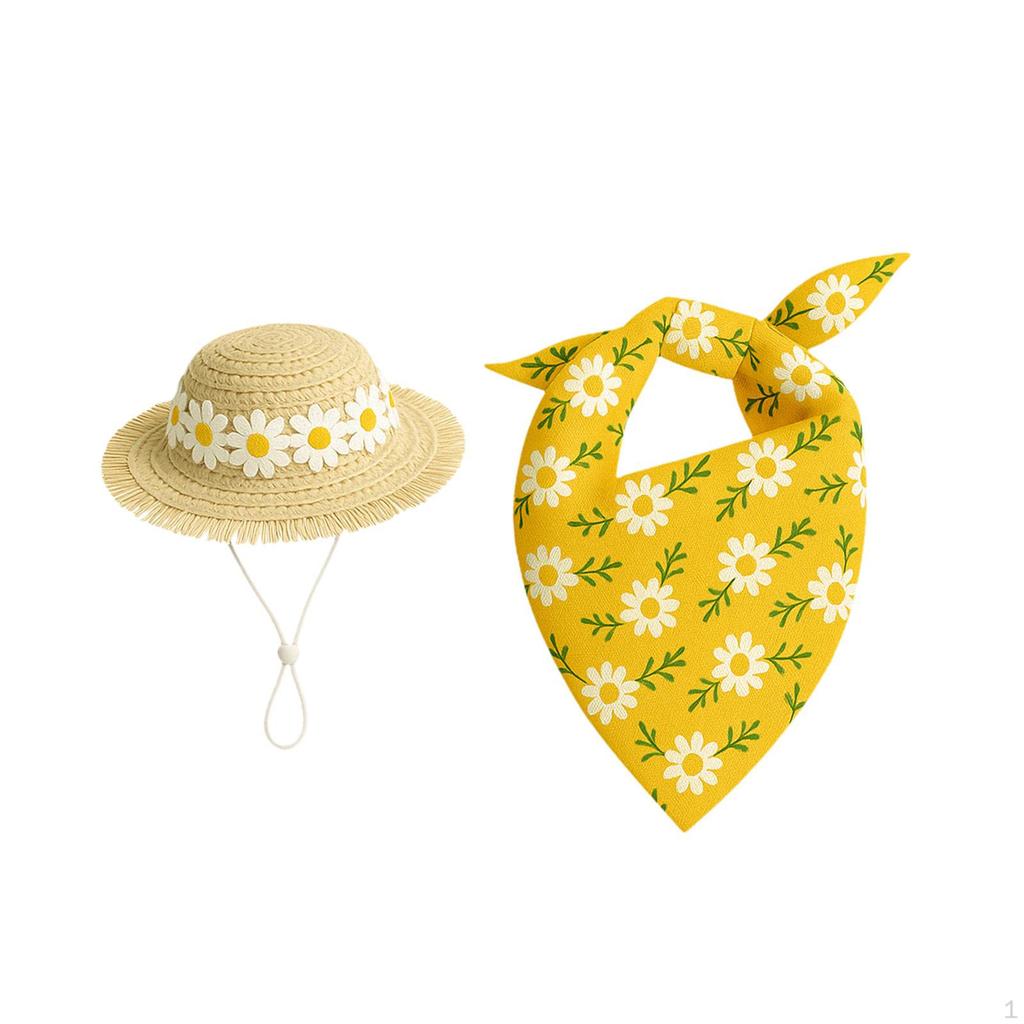 Goose Outfit Costume Fits 23 Inch Statue Polyester Creative Outdoor Decoration Hat and Scarf for