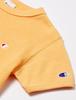 Champion Short Sleeve with Heather Size 150 T-Shirt One-Point Logo, Basic, CK-V301, Boys, Yellow,