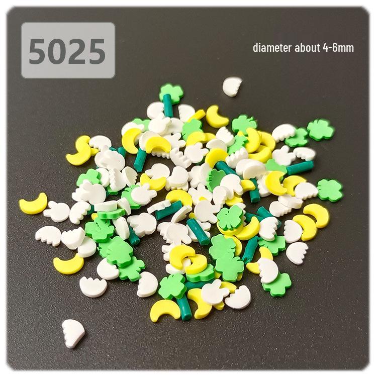 Yaleduo DIY Fruit Polymer Clay Slices for Slime, Crafts, and Nail Art Decor