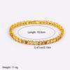 Nidin New Popular Inlaid Colorful Zircon Charm Chain Bracelets 3 Styles For Women Girl Birthday Party Bangle Jewelry Fine Gifts