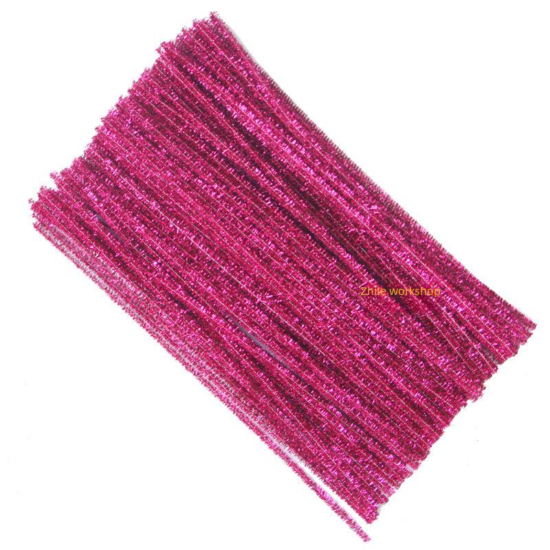 Goldglitzer Biegedraht für kreatives DIY-Haar und Basteln für Kinder