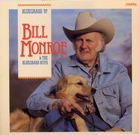 

LP Record BILL MONROE HIS BLUE GRASS BOYS Bluegrass 87 MCA5970 MCA Records 1987 US CountryFolk Used