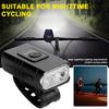 Bright Bicycle Light T6 LED Front USB Rechargeable MTB Mountain Bicycle Lamp 1000LM Bike Headlight Flashlight Cycling Scooter