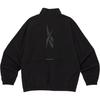 Reebok X Vector Collaboration Stand Collar Casual Long Sleeve Windbreaker Unisex Outerwear Black REJU4EJ30BK