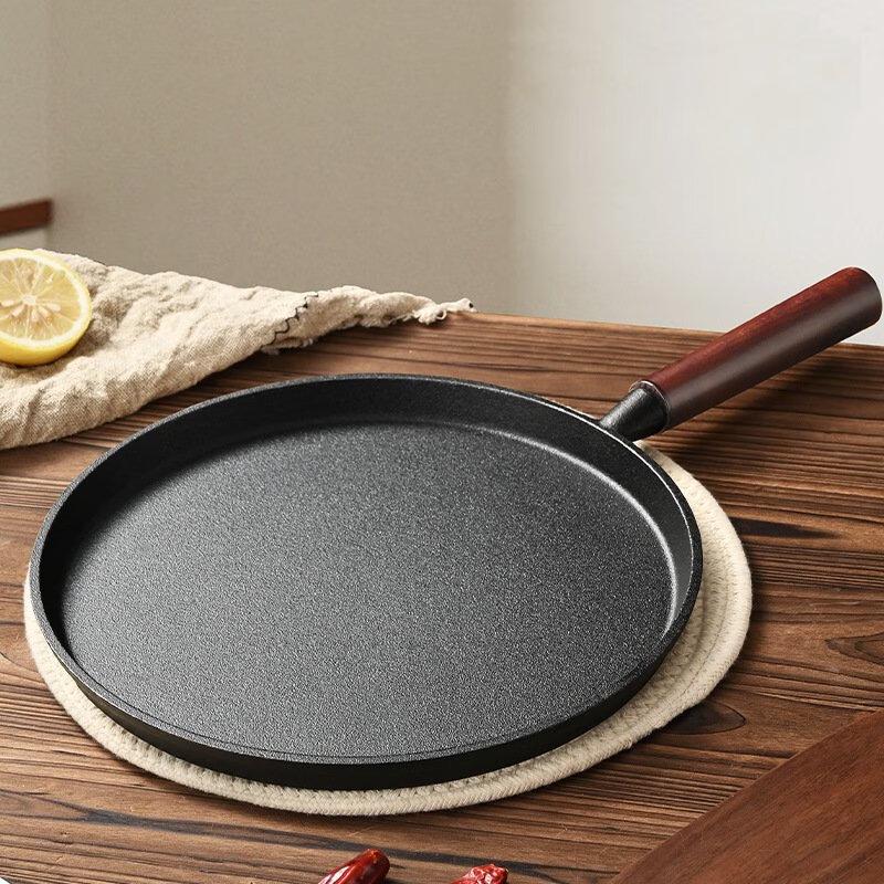 

Чугунная антипригарная плоская сковорода Wutuo