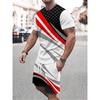 Set Estivo Sportivo Super Street Shooting da Uomo, Set Due Pezzi, T-shirt, Pantaloncini, Set Casual Stampato