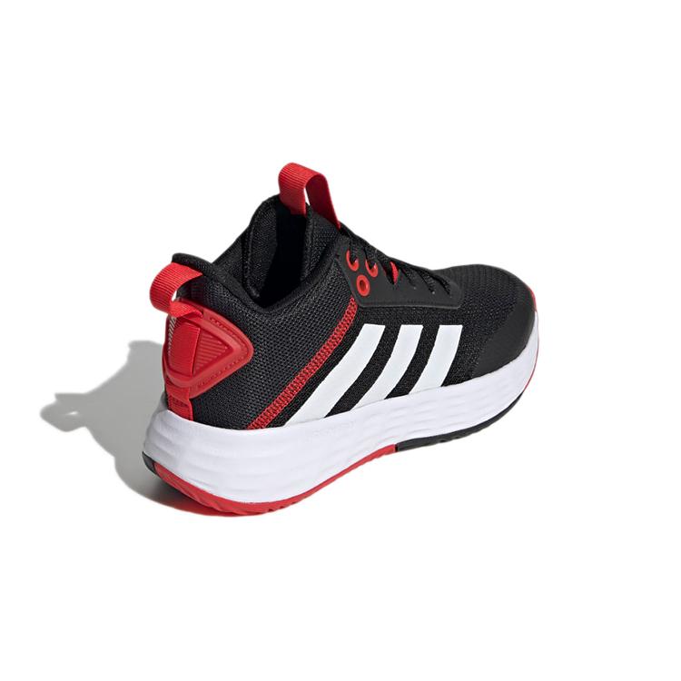 adidas OwnTheGame 2.0 K Scarpe da Basket Performance Basse Antiscivolo e Traspiranti Nero Bianco Bambino H01555