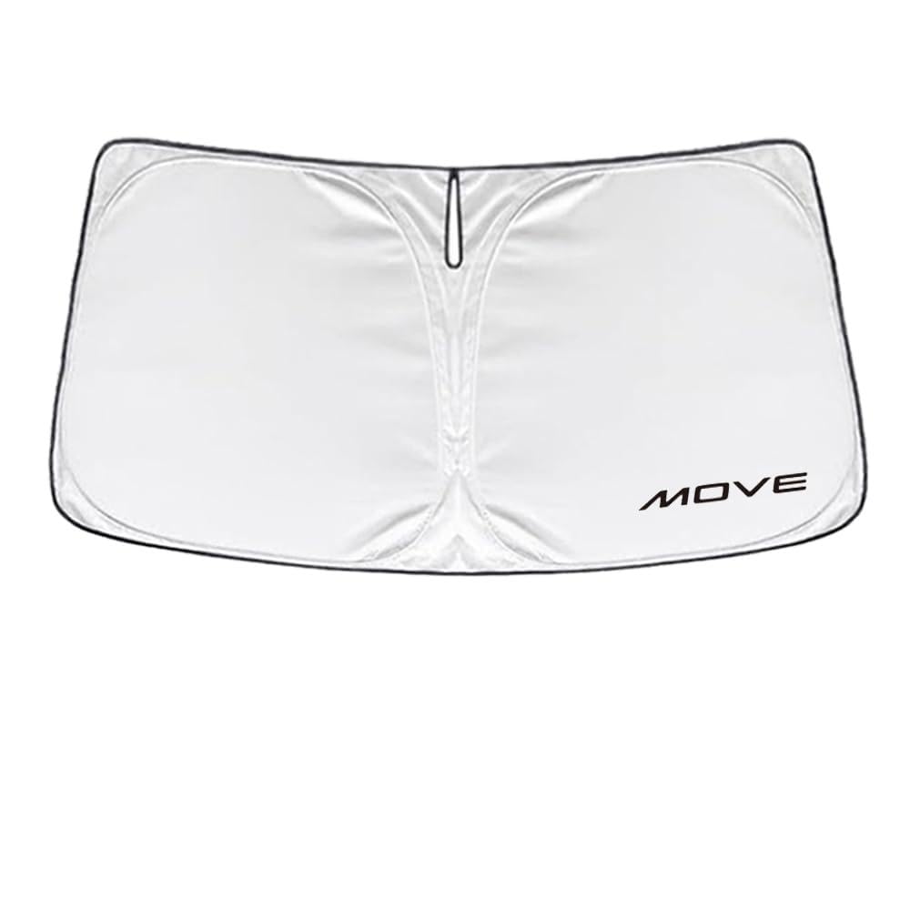 

SAWAKAKI Daihatsu Move LA850S LA860S Special Design Sunshade for Windshield with Logo, Sun Protection, Move LA850S