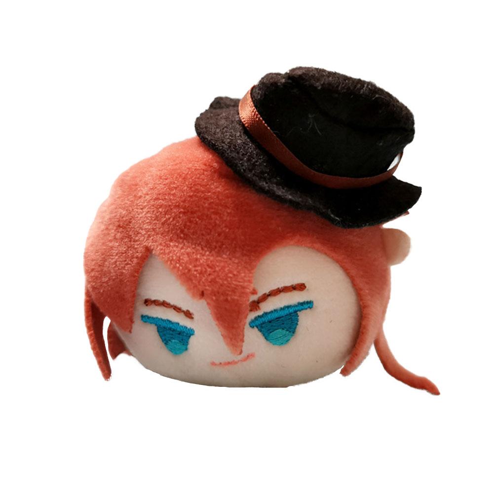 Anime BSD Plush Doll Dazai Osamu Nakahara Chuuya Toy Mini Cute Cosplay Toy Party Small Ornament Bed Decoration Pillow Gift Kids