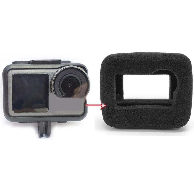 Foam Windscreen Wind for Protection Cover for Osmo-Action Sponge Noise Reduction Windproof for Case Cover