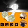 20pcs Universal Car Interior trument Lamp Atmosphere Light Reading Lamp T10/921/194 24 SMD LED Bulbs Car Lights Accessories