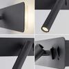New Simple LED Wall Lamp Living Room Study Bedroom Bedside Reading Lighting