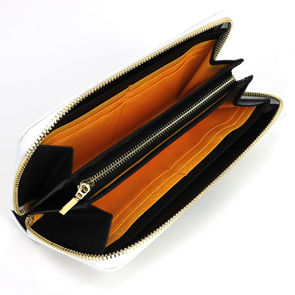 Castelbajac Round Zipper Long Wallet Claire Accessories 068633 Yellow