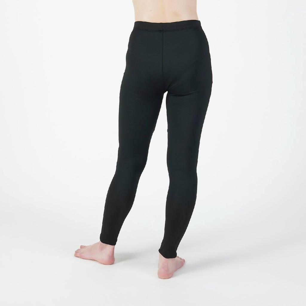 MIZUNO Women's Long Tights (Cropped Length) N2JBA334, Black, for Gym Fitness and Swimming