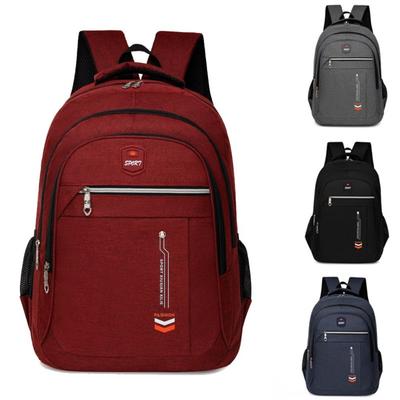 Universal Ergonomic Men Backpack Wear Resistant Large Capacity Business Backpack Fashion Oxford Cloth Computer Bag Work Commute